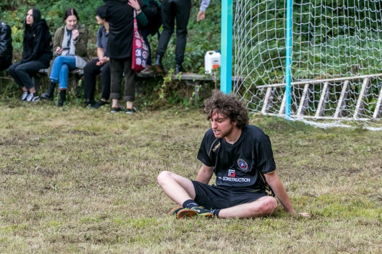 Rozegrali mecz przy Restart Labie. Do gry zapraszają też prezydenta