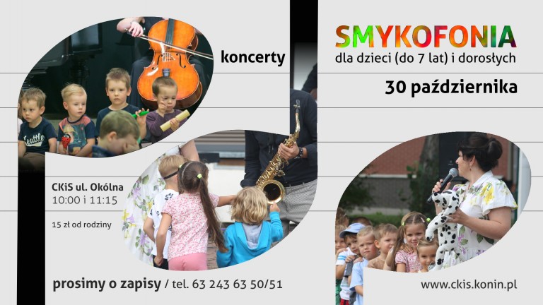 SMYKOFONIA - koncerty dla najmłodszych