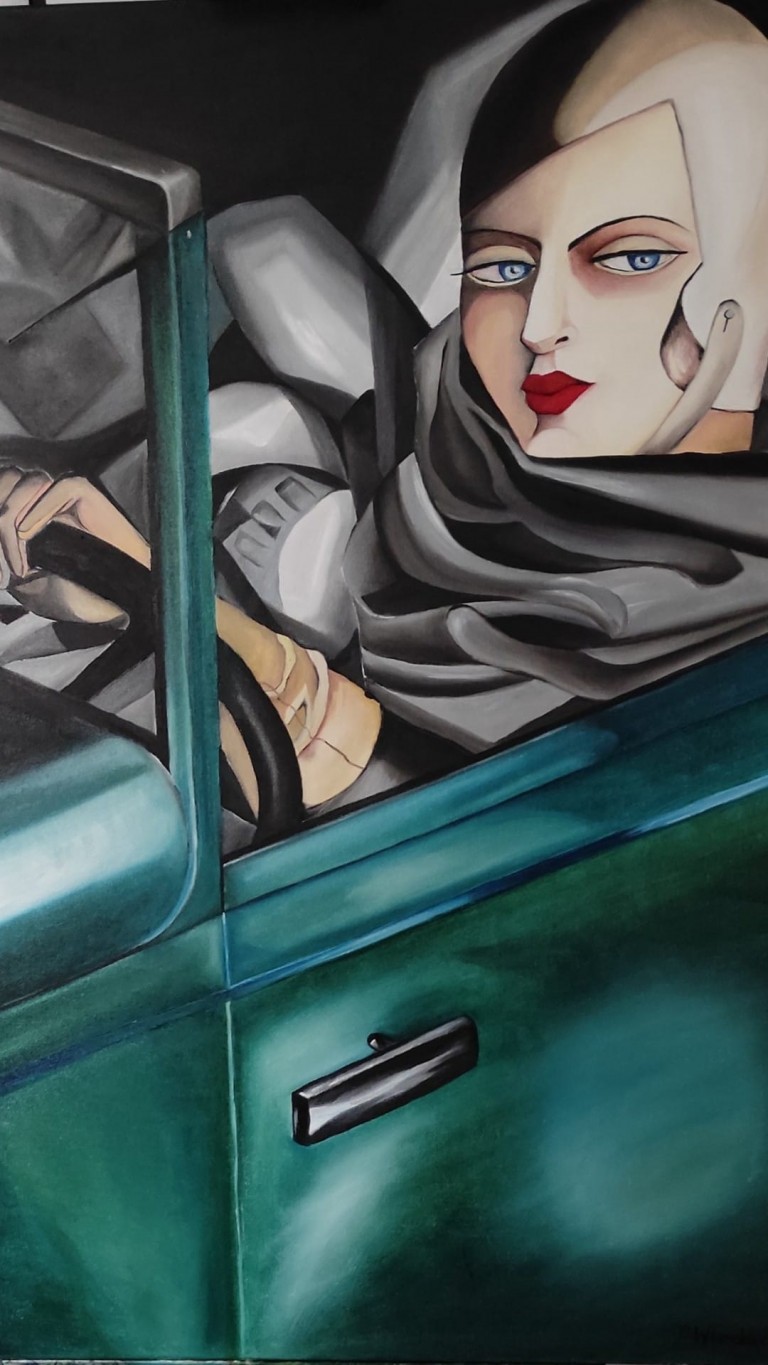 Taka kolorowa Beata Włodara i jej malarstwo od serca