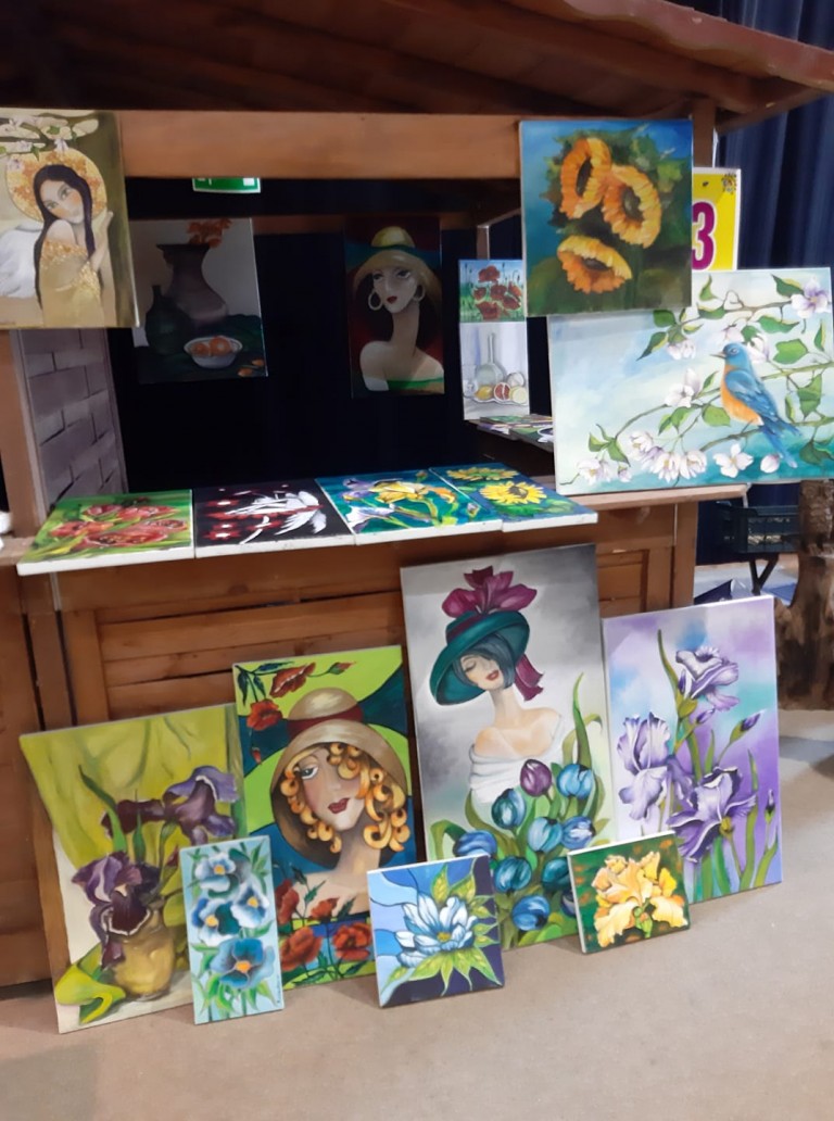 Taka kolorowa Beata Włodara i jej malarstwo od serca