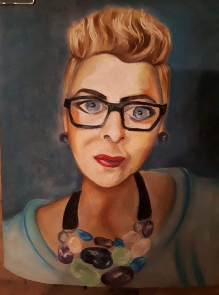 Taka kolorowa Beata Włodara i jej malarstwo od serca