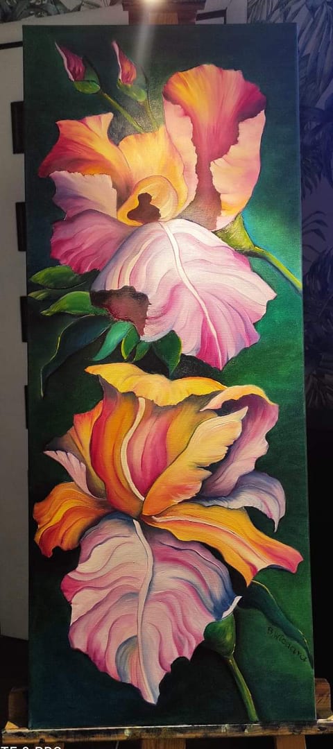 Taka kolorowa Beata Włodara i jej malarstwo od serca