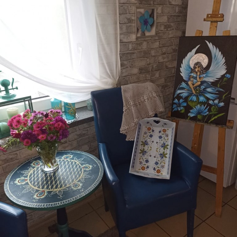 Taka kolorowa Beata Włodara i jej malarstwo od serca