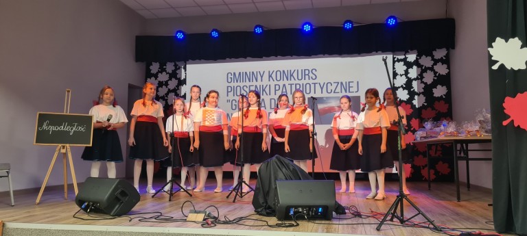 Śpiewali dla Niepodległej. Gminny Przegląd Piosenki Patriotycznej w Golinie