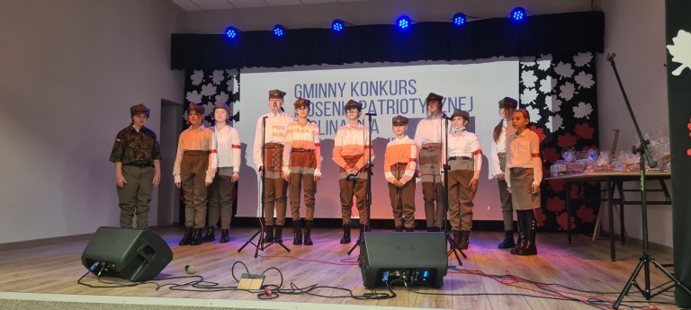 Śpiewali dla Niepodległej. Gminny Przegląd Piosenki Patriotycznej w Golinie