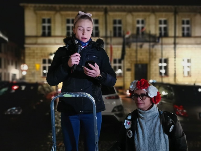 Ani jednej więcej! Przemaszerowali ulicami miasta ku pamięci Izabeli z Pszczyny