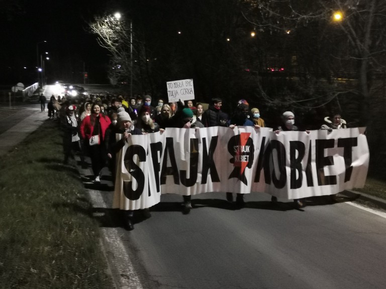 Ani jednej więcej! Przemaszerowali ulicami miasta ku pamięci Izabeli z Pszczyny