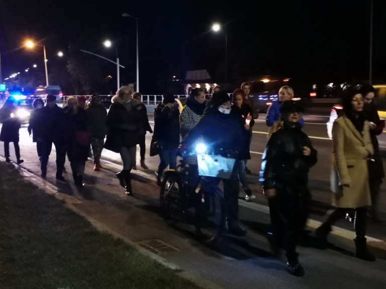 Ani jednej więcej! Przemaszerowali ulicami miasta ku pamięci Izabeli z Pszczyny