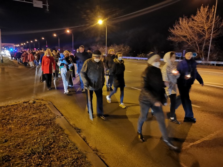 Ani jednej więcej! Przemaszerowali ulicami miasta ku pamięci Izabeli z Pszczyny