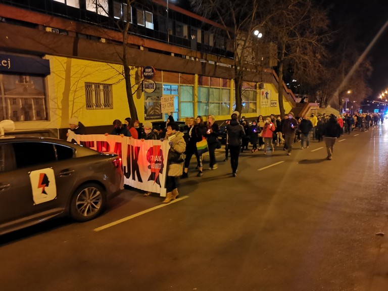 Ani jednej więcej! Przemaszerowali ulicami miasta ku pamięci Izabeli z Pszczyny
