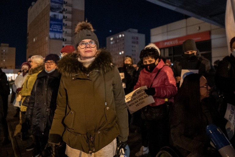 W Koninie nie składają szabli w obronie wolnych mediów