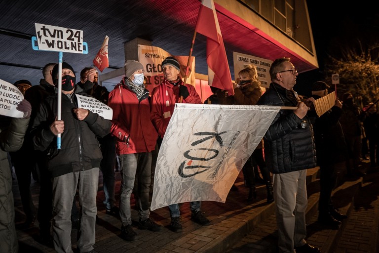 W Koninie nie składają szabli w obronie wolnych mediów