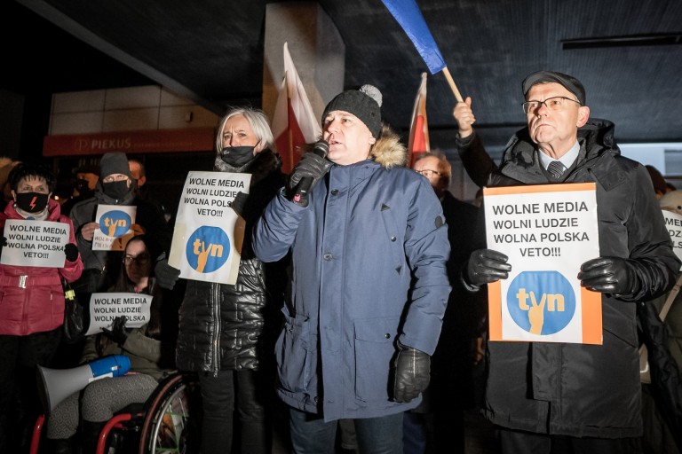 W Koninie nie składają szabli w obronie wolnych mediów
