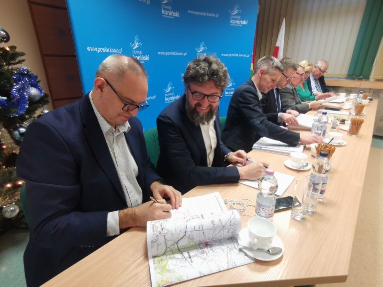 Współpraca na rzecz południowej obwodnicy Kleczewa. Jest porozumienie!