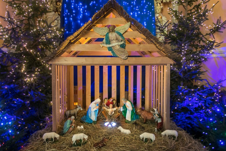 Pójdźmy wszyscy do stajenki! Szopki w konińskich parafiach