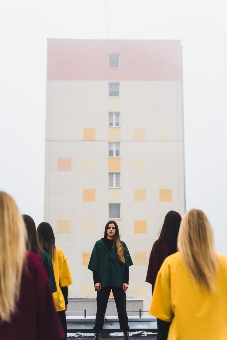 Koniński Teatr Tańca wystąpił na dachach swojego miasta