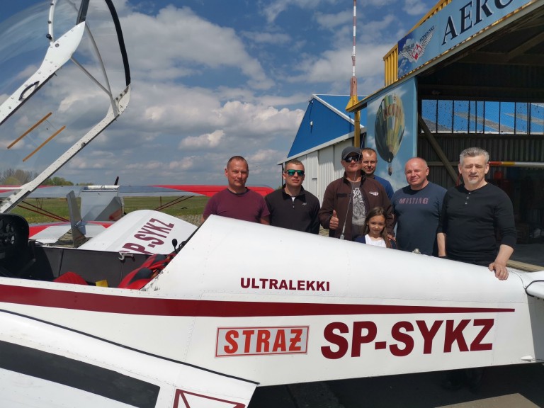 Wyjątkowy Dzień Strażaka. Druhowie OSP Ślesin i ich latający prezent