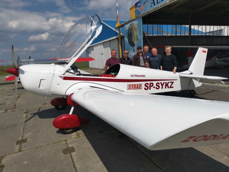 Wyjątkowy Dzień Strażaka. Druhowie OSP Ślesin i ich latający prezent