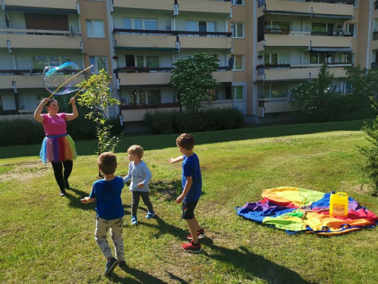Lajtowy Dzień Dziecka na konińskim Zatorzu
