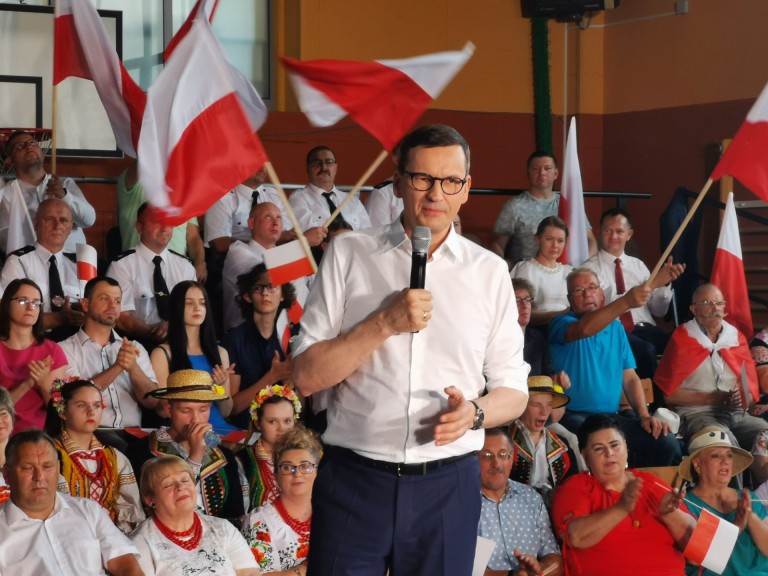 Premier Mateusz Morawiecki w Kole. Zobacz co obiecał mieszkańcom!
