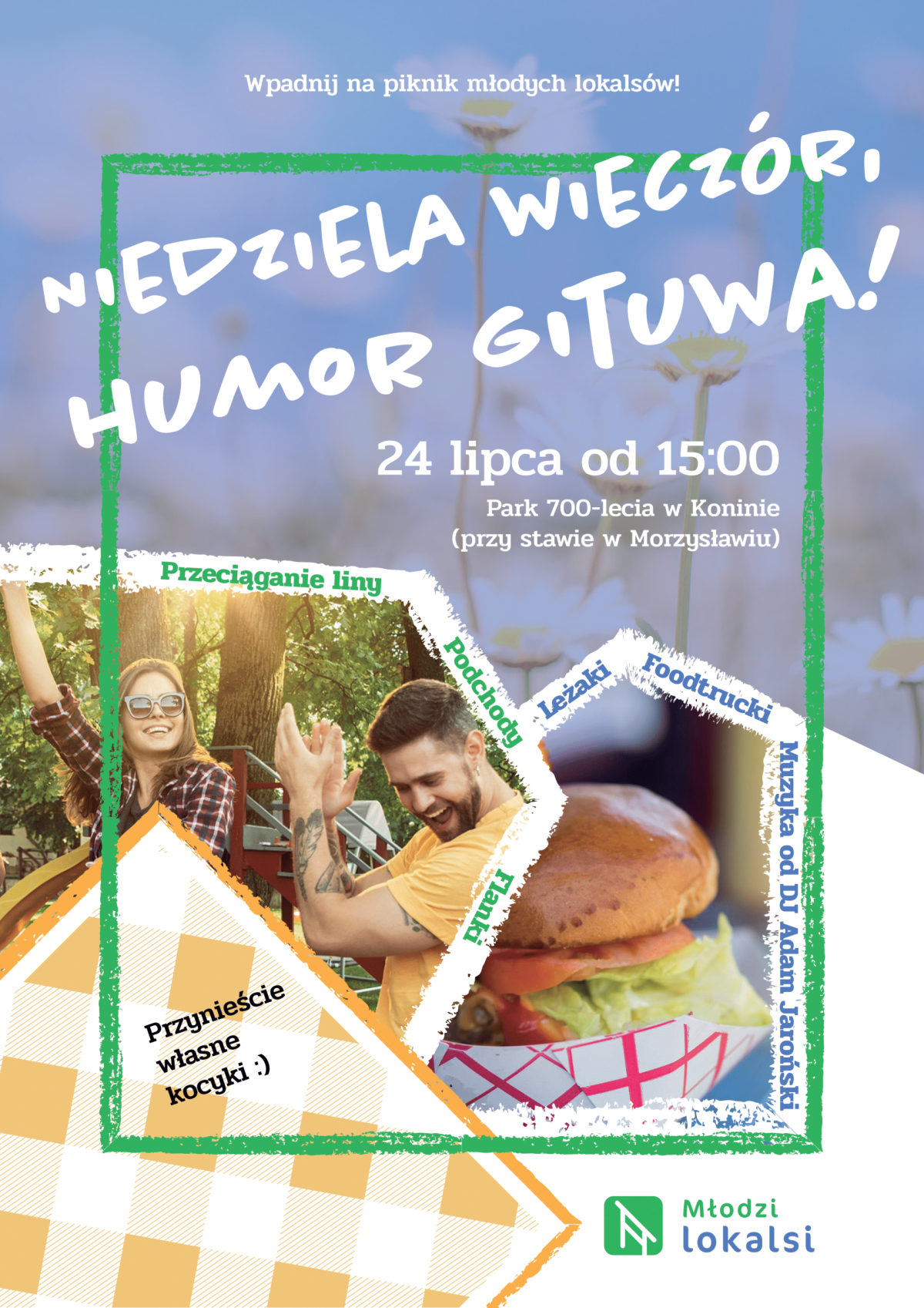 Młodzi dla młodych, czyli piknik w konińskim parku