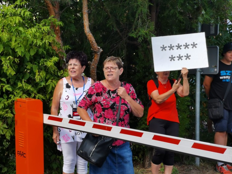 Jarosław Kaczyński w Koninie. Zobaczcie jak „powitano” prezesa!