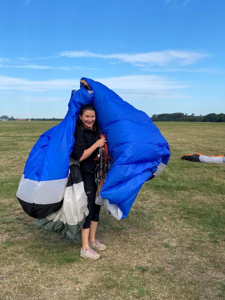 Wózek do latania! Skonstruowany specjalnie dla nich