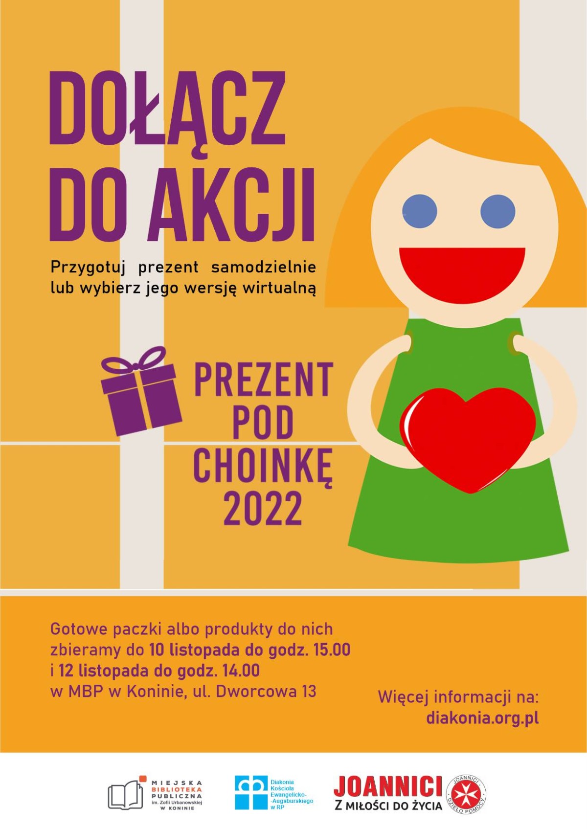 Prezent pod choinkę. Zbiórka darów w konińskiej bibliotece