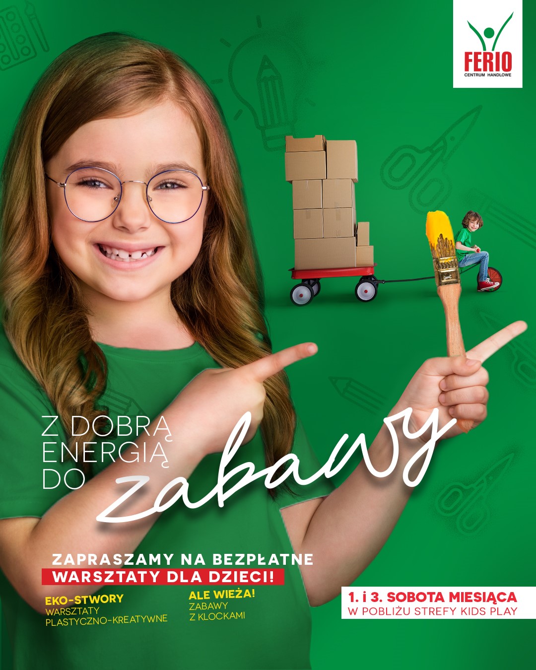 KIDS PLAY - bezpieczny i przyjazny plac zabaw w Ferio Konin z nowymi atrakcjami!