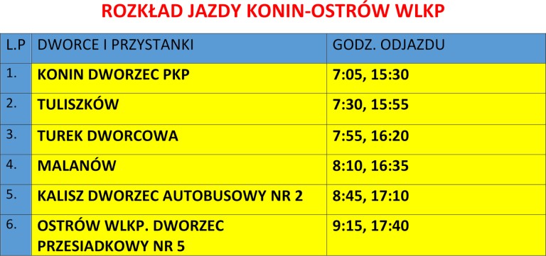 Autobusem szybciej do Kalisza! Działa nowa linia