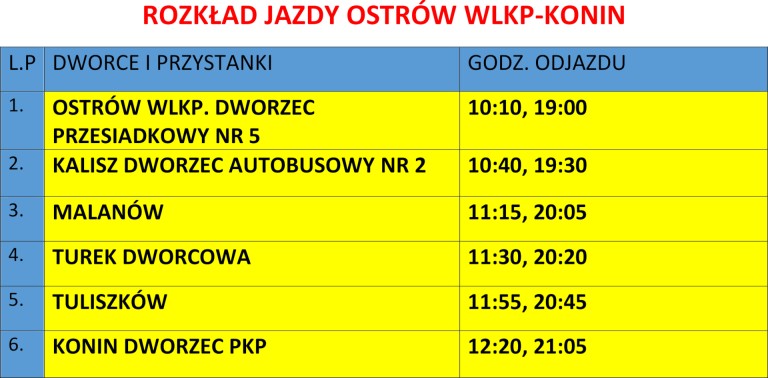 Autobusem szybciej do Kalisza! Działa nowa linia