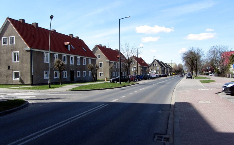 Przy ulicy Kolejowej Niemcy zbudowali siedem domów mieszkalnych dla rodzin kolejarzy