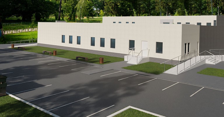 Nowy urząd to noworoczne życzenie wójta Grodźca. Na razie jest wizualizacja