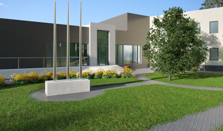 Nowy urząd to noworoczne życzenie wójta Grodźca. Na razie jest wizualizacja