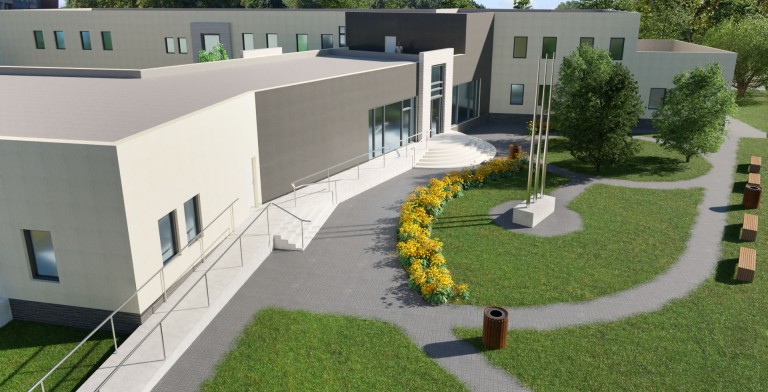 Nowy urząd to noworoczne życzenie wójta Grodźca. Na razie jest wizualizacja