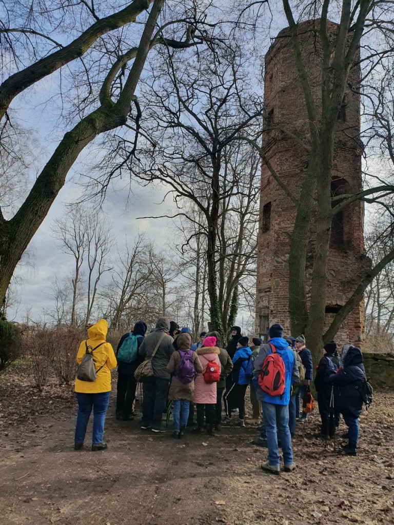 Wyszyna przywitała turystów z Konina. Na Spacerze Walentynkowym