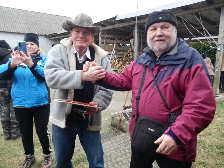 Wyszyna przywitała turystów z Konina. Na Spacerze Walentynkowym