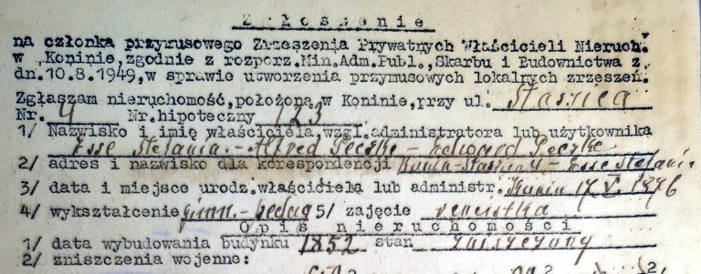 Kamienica Essowej miała jeszcze dwóch właścicieli i 48... ubikacji