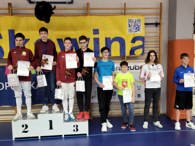 Dwa medale KKSz Konin w Pucharze Żubrów