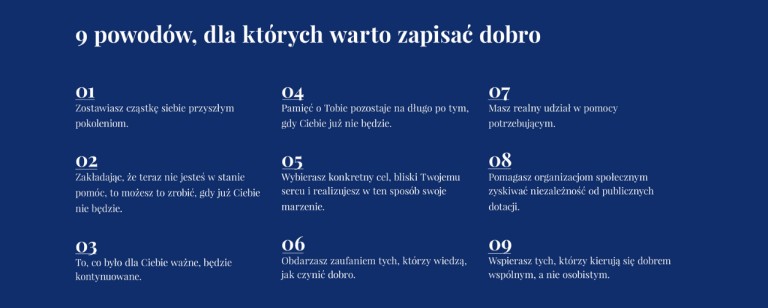 Sporządź testament, zapisz dobro i korzystaj z życia!