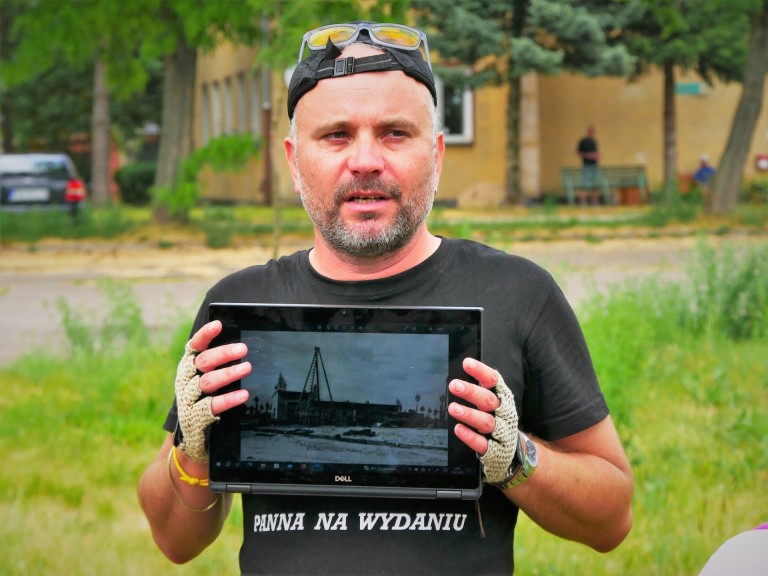 Kopalnia historii. Rowerzyści na szlaku byłej odkrywki Pątnów
