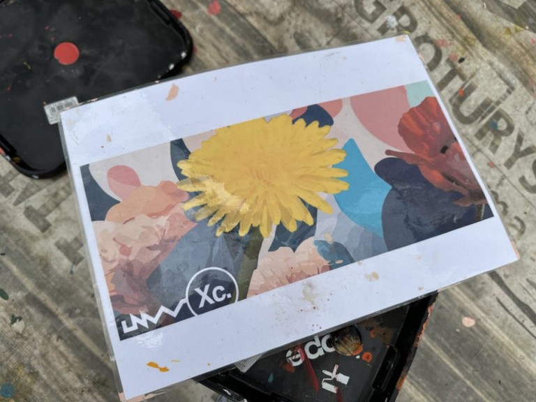 Kwiaty polskie ozdobą Wieruszewa. Powstaje sołecki mural