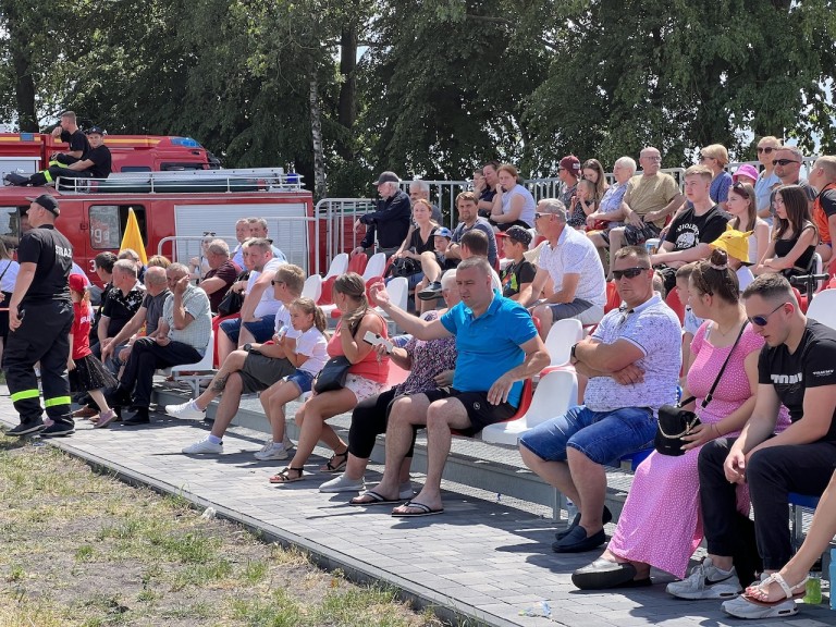 Na to mieszkańcy czekali. Pełne trybuny podczas strażackich zmagań w Golinie