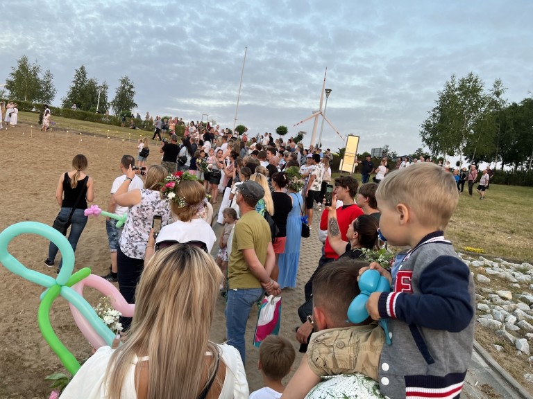 Roztańczony ogień i mistyczna aura. Noc Kupały w Kleczewie