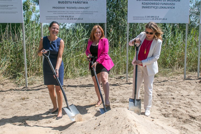 Budowa kładki na wyspę Pociejewo rozpoczęta. Pochłonie 25 mln zł