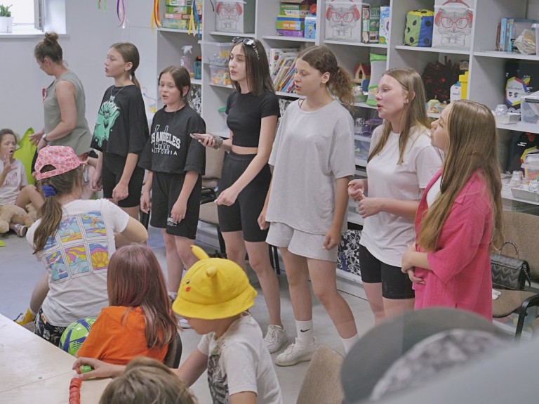 Z Baraniwki do Wąsosz. Wolontariuszki z Ukrainy  pomagają niepełnosprawnym