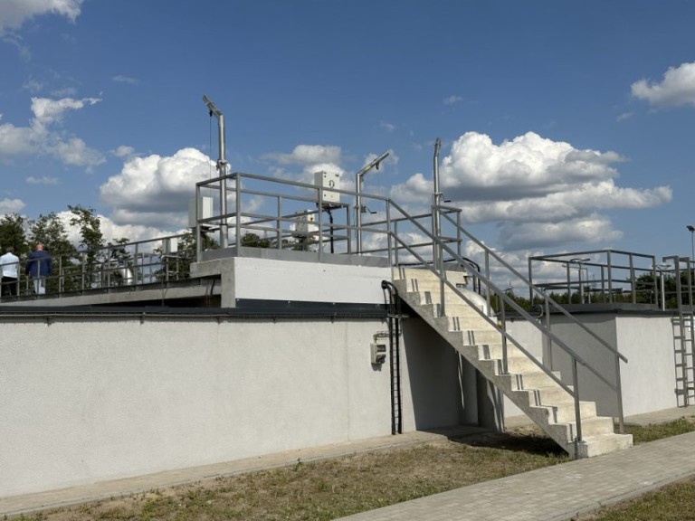 To nie film. Reżyser Krzysztof Zanussi na otwarciu oczyszczalni ścieków