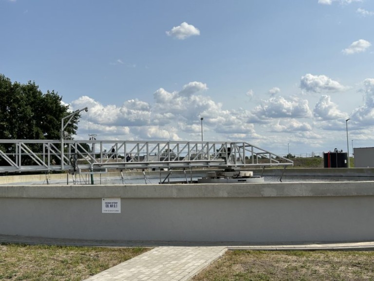 To nie film. Reżyser Krzysztof Zanussi na otwarciu oczyszczalni ścieków