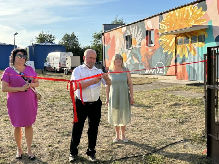 Metamorfoza hydroforni. Kwiatowy mural hitem sołeckiego festynu