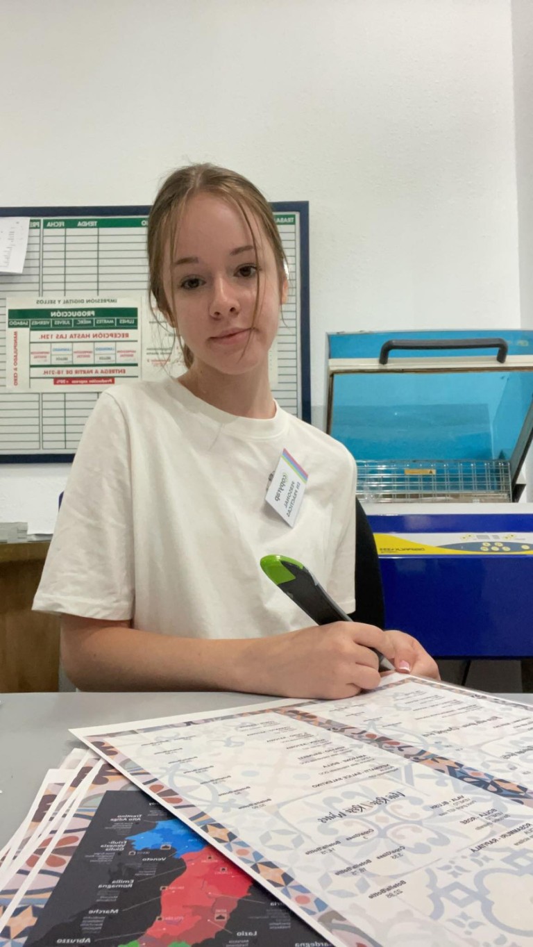 Z Żychlina do Hiszpanii. Uczniowie zdobywali doświadczenie zawodowe